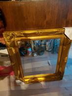 Gouden Spiegel met Barok Frame, Ophalen, Rechthoekig, 50 tot 100 cm, Minder dan 100 cm