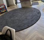 Ikea Adum tapijt rond 195cm antraciet in topconditie, Huis en Inrichting, Stoffering | Tapijten en Kleden, 150 tot 200 cm, Grijs