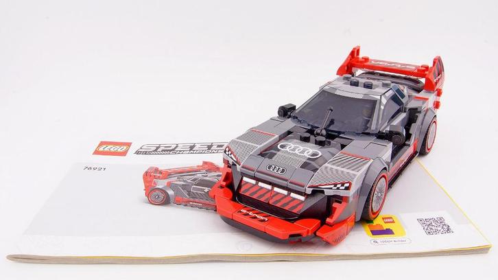 LEGO Speed Champions 76921 - Audi S1 e tron quattro, Kinderen en Baby's, Speelgoed | Duplo en Lego, Zo goed als nieuw, Lego, Ophalen of Verzenden