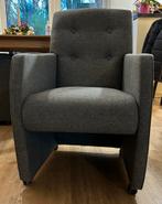 6 nette eetkamerstoelen op wieltjes, Huis en Inrichting, Fauteuils, Ophalen, Zo goed als nieuw, Minder dan 75 cm, 50 tot 75 cm