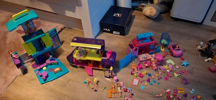 Polly pocket (groot), Kinderen en Baby's, Speelgoed | Overig, Zo goed als nieuw, Jongen of Meisje, Ophalen of Verzenden