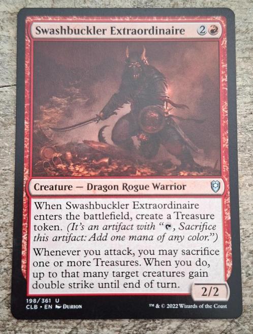 Swashbuckler Extraordinaire - Magic the Gathering, Hobby en Vrije tijd, Verzamelkaartspellen | Magic the Gathering, Gebruikt, Losse kaart