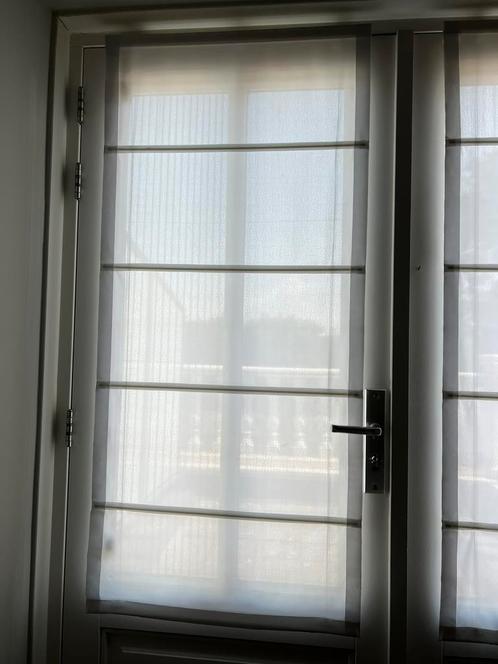 2x vouwgordijn gratis ophalen, Huis en Inrichting, Stoffering | Gordijnen en Lamellen, Gebruikt, 100 tot 150 cm, 50 tot 100 cm
