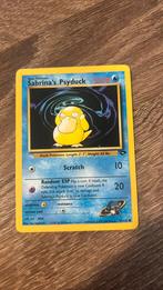 Pokémon card Sabrina’s Psyduck 99/132 1995, Losse kaart, Verzenden