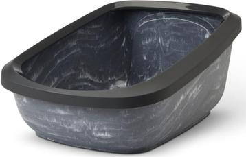 Savic ASEO Jumbo Kattenbak Marble zwart/grijs beschikbaar voor biedingen