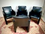 Poltrona Frau Poltroncina stoelen, Huis en Inrichting, Stoelen, Ophalen, Zwart, Leer, Zo goed als nieuw