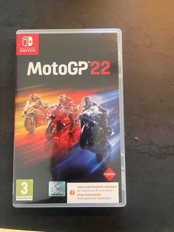 Moto gp 22 + Nba 2k 22 inclusief microsd kaart 256g switch beschikbaar voor biedingen