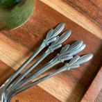 Sola lepeltjes set 5/ verzilverde koffielepeltjes, Antiek en Kunst, Antiek | Bestek, Ophalen of Verzenden