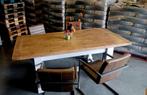 tafel en stoelen eettafel stoel kamertafel  tafel, Huis en Inrichting, Tafels | Eettafels, 200 cm of meer, 50 tot 100 cm, Gebruikt