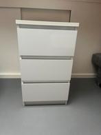 Wit ladekastje., Huis en Inrichting, Kasten | Ladekasten, Ophalen, Gebruikt, 50 tot 100 cm, 3 of 4 laden