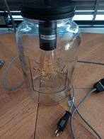 Glazen Lamp - Country Style - Dimbaar, Country, Ophalen of Verzenden, Zo goed als nieuw, Glas