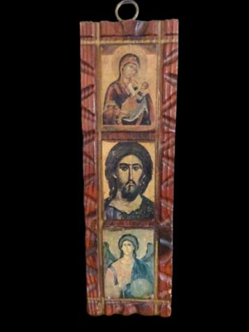 Hodegetria, Christus Pantokrator en St. Michael. Vintage beschikbaar voor biedingen