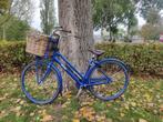 Toffe knalblauwe dames-/ tienerfiets met mand, 50 tot 53 cm, Ophalen, Gebruikt, Sparta