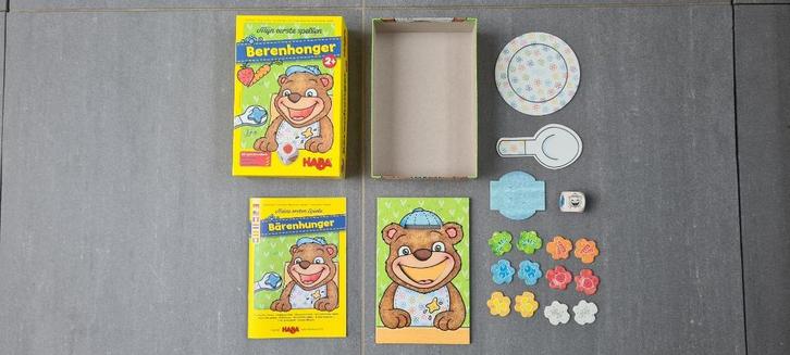 Haba Berenhonger (voor +2 jaar), Kinderen en Baby's, Speelgoed | Educatief en Creatief, Zo goed als nieuw, Ontdekken, Ophalen of Verzenden