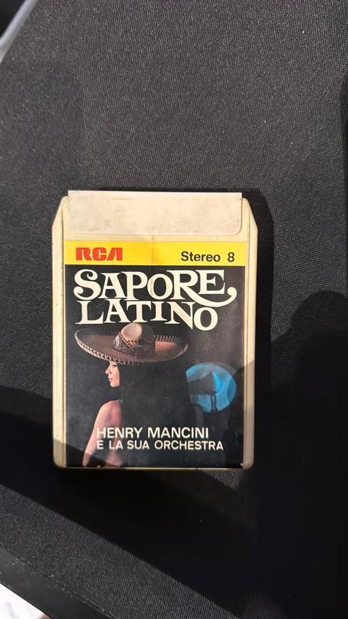 8 track cassette Sapore Latino, Audio, Tv en Foto, Overige Audio, Tv en Foto, Zo goed als nieuw, Ophalen of Verzenden