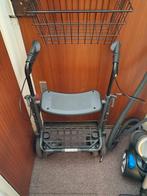 Basic rollator,donker grijs.van oud vrouwtje geweest altijd, Diversen, Ophalen, Opvouwbaar, Zo goed als nieuw