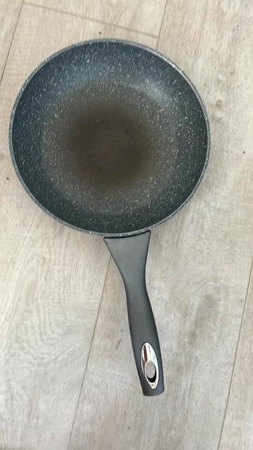 Gratis koekenpan 24 cm gebruikte staat