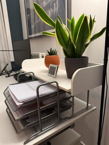 Hoekbureau IKEA Galant wit - afbeelding 3