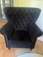 stoelen, Ophalen, Twee, Zwart, Luxe