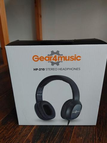 Gear4music HP210 stereo headphones beschikbaar voor biedingen