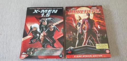 Te koop dvd boxjes X-men 1.5  en Daredevil  2 disc edition, Cd's en Dvd's, Dvd's | Actie, Zo goed als nieuw, Actie, Vanaf 12 jaar