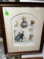 Antieke prent Dordrecht, Ophalen of Verzenden