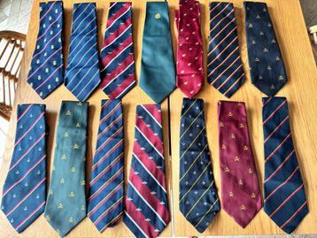 Collectie 'Club Ties' Stropdassen (14) beschikbaar voor biedingen