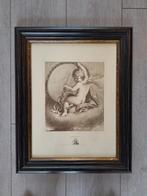 Ingelijste prent Wigram uit Rome, Ophalen of Verzenden, Voor 1940, Zo goed als nieuw, Prent