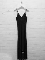 TWINSET - Prachtige maxi Jurk 42 - Nieuw €329 - TWIN SET, Twinset, Zwart, Maat 42/44 (L), Nieuw