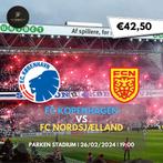 Tickets FC Kopenhagen-FC Nordsjælland, Tickets en Kaartjes
