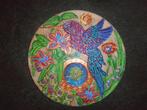 Mooie schildering op sloophout 3D met acrylverf, Ophalen of Verzenden