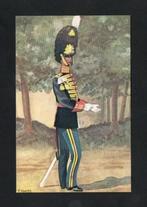 Militaire Ansichtkaart Garderegiment Grenadiers Luitenant, Verzamelen, Ophalen of Verzenden, 1940 tot 1960, Ongelopen, Ambachten of Beroep