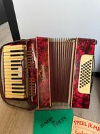 Oude Weltmeister Accordeon - Toetsen, Muziek en Instrumenten, Accordeons, Ophalen, Gebruikt, Met riemen, Overige formaten