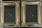 2 Zilverkleurige Fotolijstjes 16x13 cm, Ophalen, Gebruikt, Metaal of Aluminium, Minder dan 50 cm