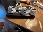 Hikvision 8-kanaals recorder met 4 camera's, Ophalen of Verzenden, Gebruikt, Binnencamera