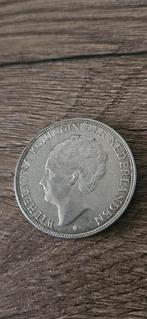 Zilveren rijksdaalder 1940 wilhelmina prachtige munt, Postzegels en Munten, Munten | Nederland, Zilver, Ophalen of Verzenden, Koningin Wilhelmina