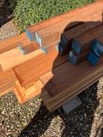 Bankirai terras planken en palen, Ophalen, Nieuw, Hout