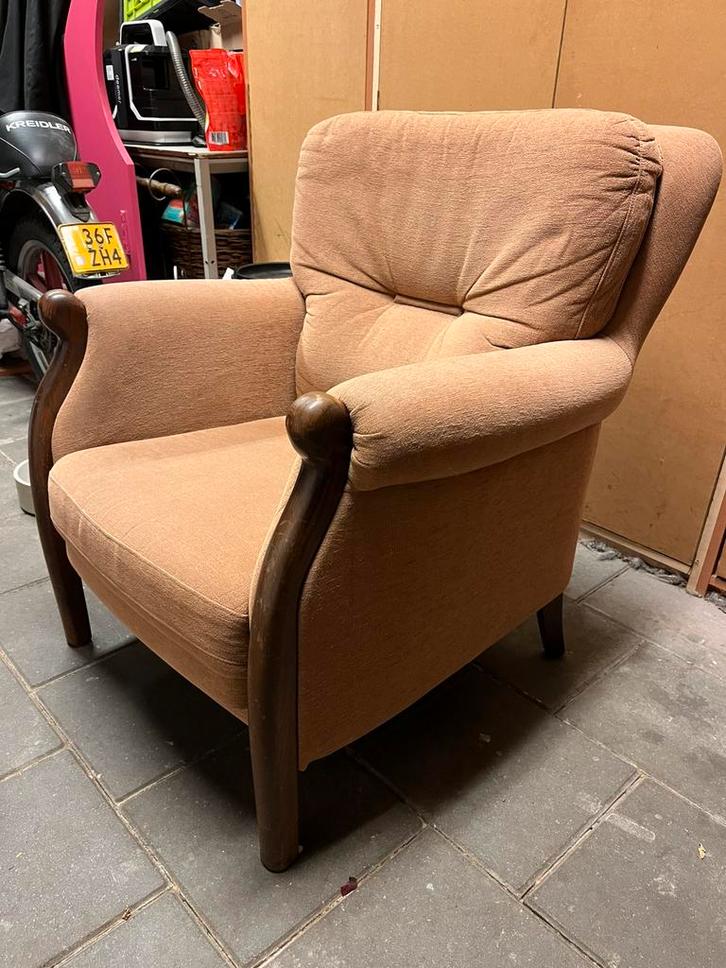 Senioren stoel - Fauteuil, Huis en Inrichting, Fauteuils, Zo goed als nieuw, 50 tot 75 cm, 75 tot 100 cm, Ophalen