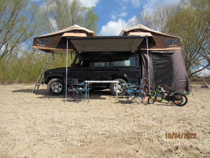 2 Dare to be Different Daktenten + Ondertent, Caravans en Kamperen, Tenten, tot en met 4, Gebruikt, Ophalen