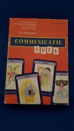 Communicatiespel, met Boek en Kaarten, Ed Nissink. 5A29