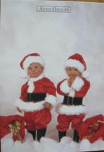 Anne Geddes A514 - 2 Santa's - 1999 - nieuw, Verzamelen, Ansichtkaarten | Themakaarten, Verzenden, 1980 tot heden, Ongelopen, Kinderen
