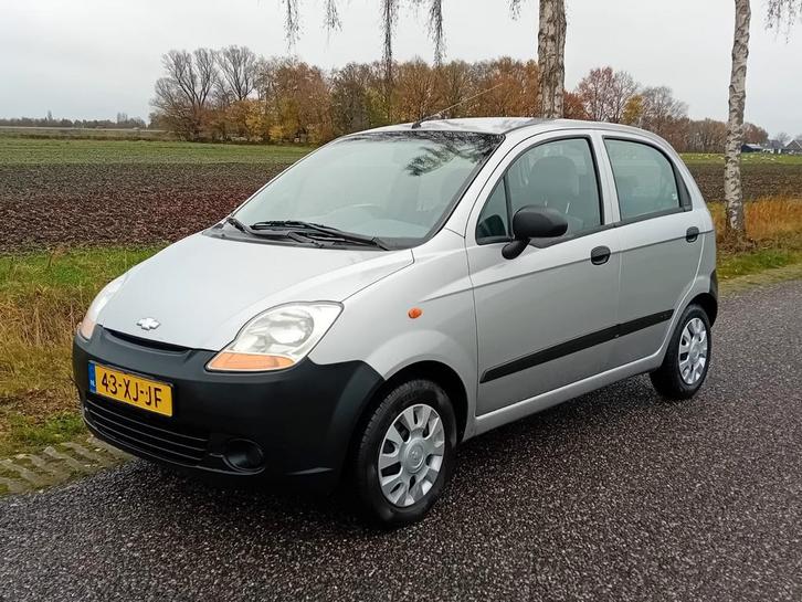 Chevrolet Matiz 0.8 2007 Grijs, Auto's, Chevrolet, Bedrijf, Matiz, Benzine, C, Hatchback, Handgeschakeld, Origineel Nederlands