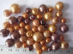 mix glas parels van 8 tot 14mm., Ophalen of Verzenden, Nieuw, Kraal