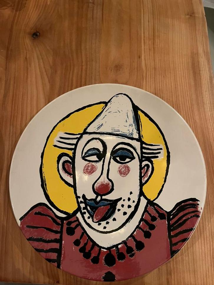 Decoratief bord van Corneille ‘Octavio’ uit 2003, Antiek en Kunst, Antiek | Keramiek en Aardewerk, Ophalen of Verzenden