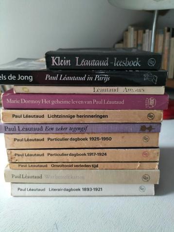 Verzameling van 11 boeken van Paul Leautaud beschikbaar voor biedingen