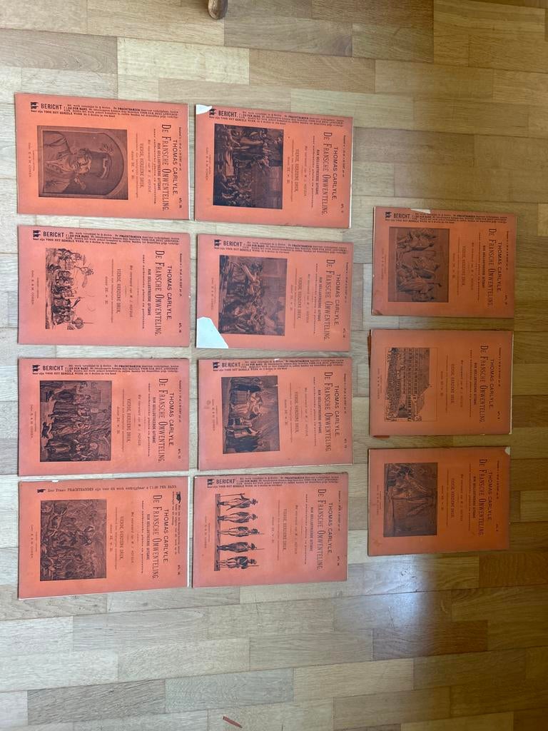 Fransche Omwenteling, Carlyle, 10 t/m 18, Vierde druk, Ophalen of Verzenden, Gelezen, Algemeen