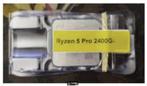 Tray!, AMD Ryzen 5 Pro 2400G With Radeon Vega 11 Graphics, Computers en Software, 4-core, Zo goed als nieuw, Socket AM4, 3 tot 4 Ghz