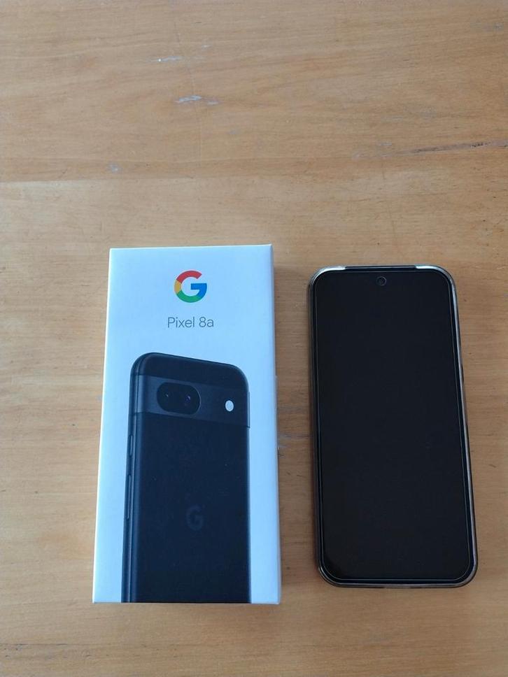 Google Pixel 8a - 128GB Obsidian - 6.1 inch, Telecommunicatie, Mobiele telefoons | Overige merken, Zo goed als nieuw, Zonder abonnement