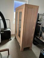 Vitrine kast, Huis en Inrichting, Kasten | Vitrinekasten, Ophalen, 100 tot 150 cm, Zo goed als nieuw, 150 tot 200 cm