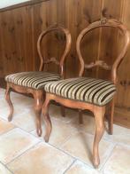2  antieke stoelen, Antiek en Kunst, Ophalen